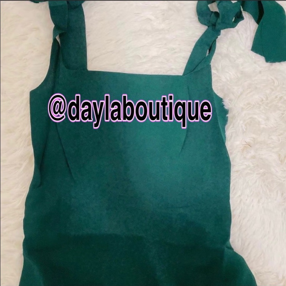 ❤️Reformation Twilight Dress Emerald - Picture 7 of 7